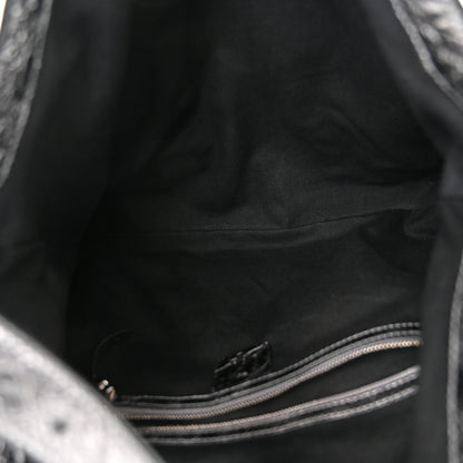 Givenchy Metallic Calfskin Medium Voyou Bag Silver 5 of 11