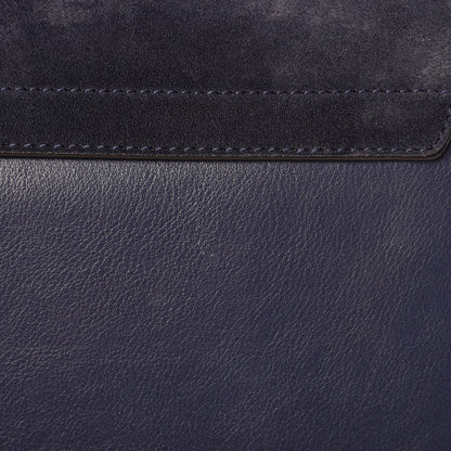 Chloe Suede Calfskin Medium Faye Shoulder Bag Silver Blue 16 of 16