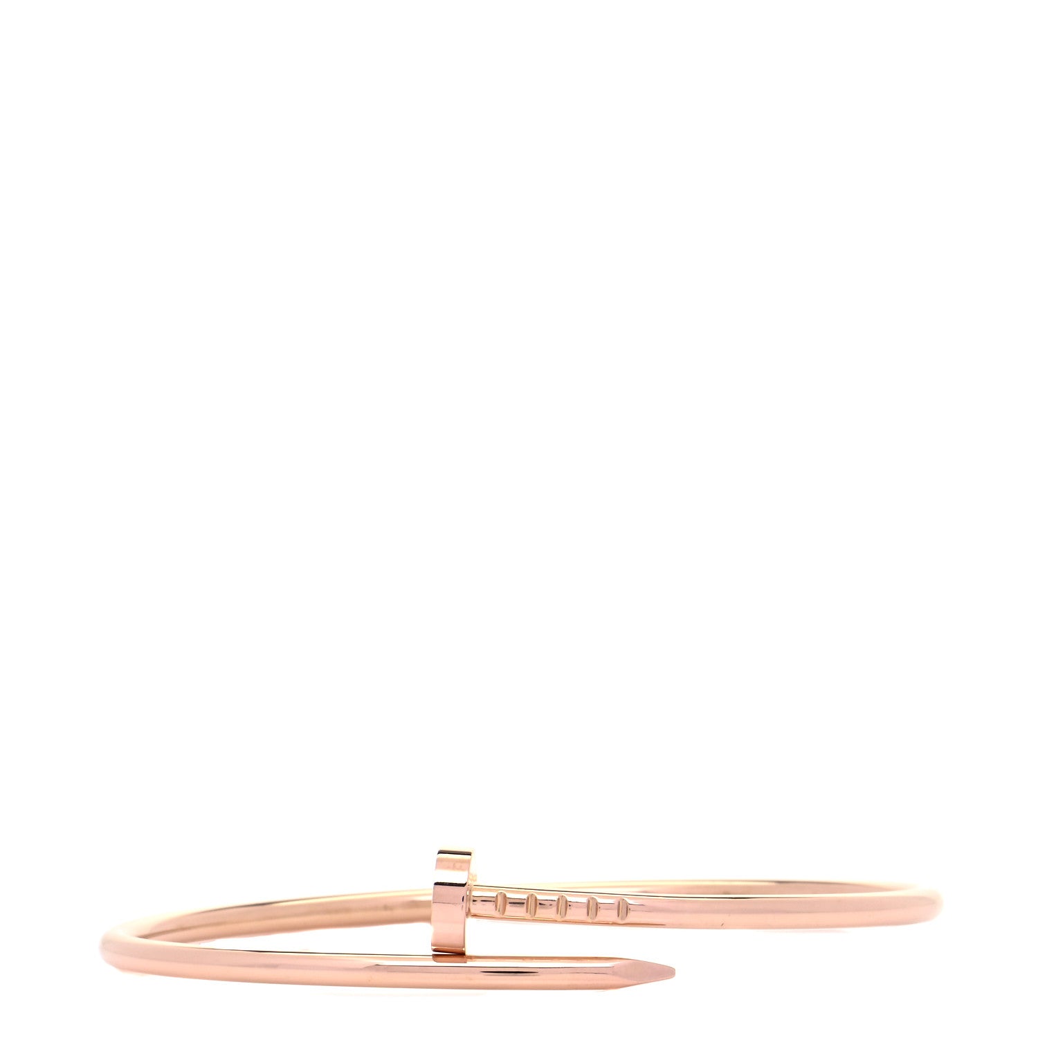 Cartier 18K Pink Gold Small Juste Un Clou Bracelet 16 1 of 7
