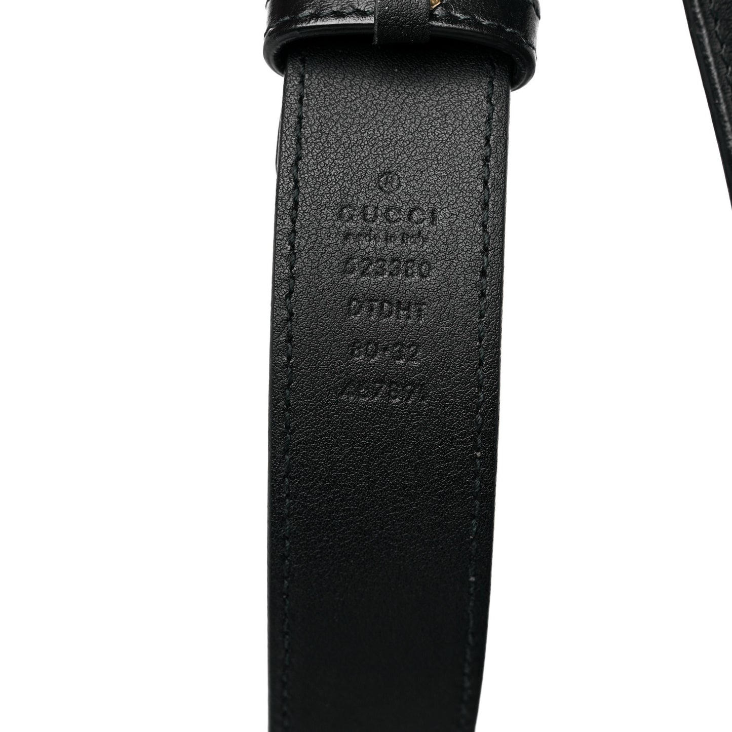 Calfskin Matelasse Mens GG Marmont Belt Bag 80 32 Black