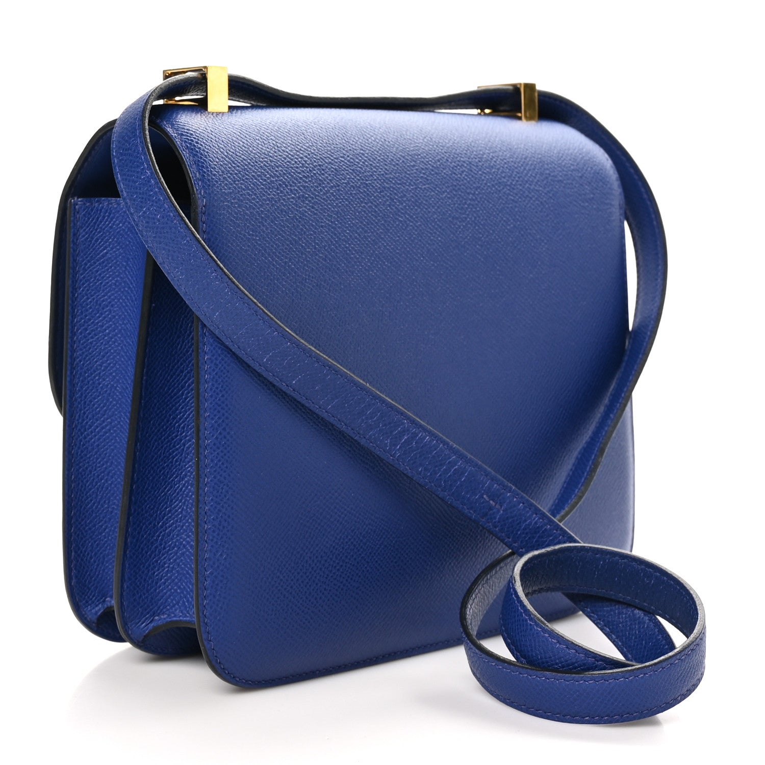 Hermes Epsom Constance 24 Bleu Electrique 3 of 11