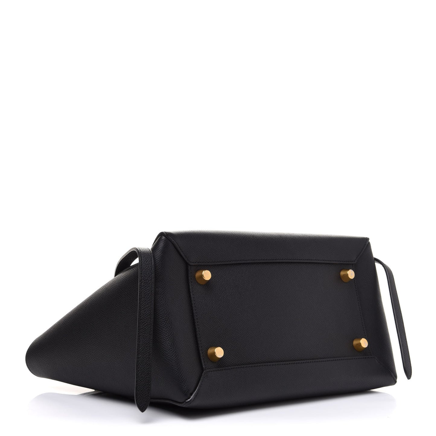 Grained Calfskin Mini Belt Bag Dark Taupe