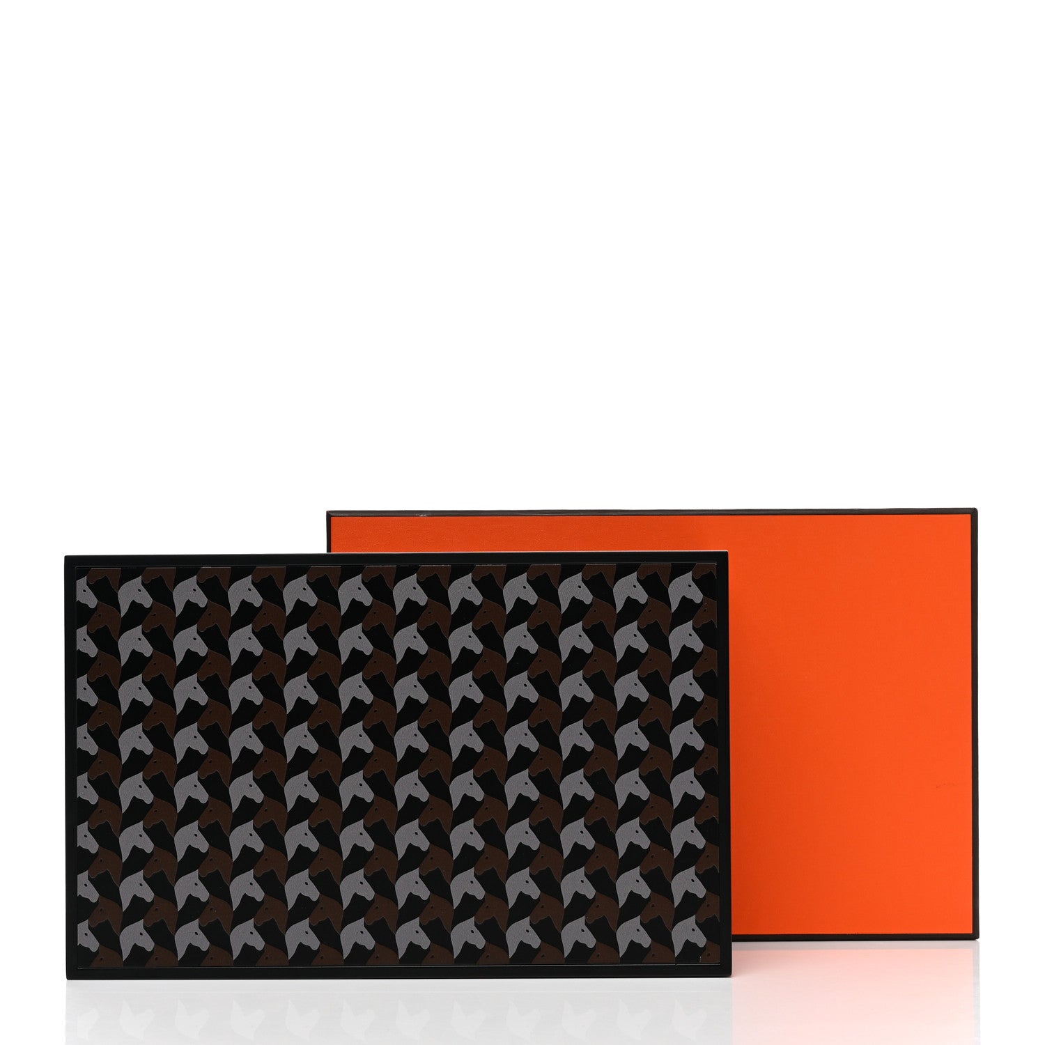 Hermes Wood Horse Print Watch Box 9 of 9