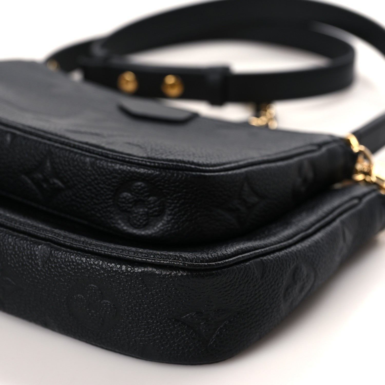 Louis Vuitton Empreinte Monogram Giant Multi Pochette Accessories Black 7 of 7