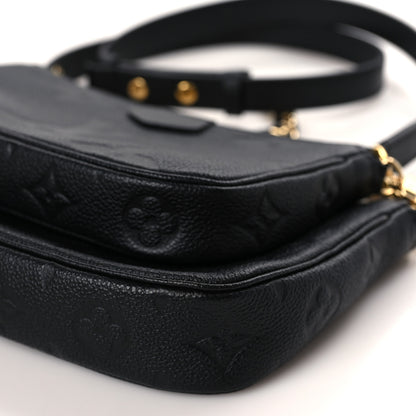 Louis Vuitton Empreinte Monogram Giant Multi Pochette Accessories Black 7 of 7