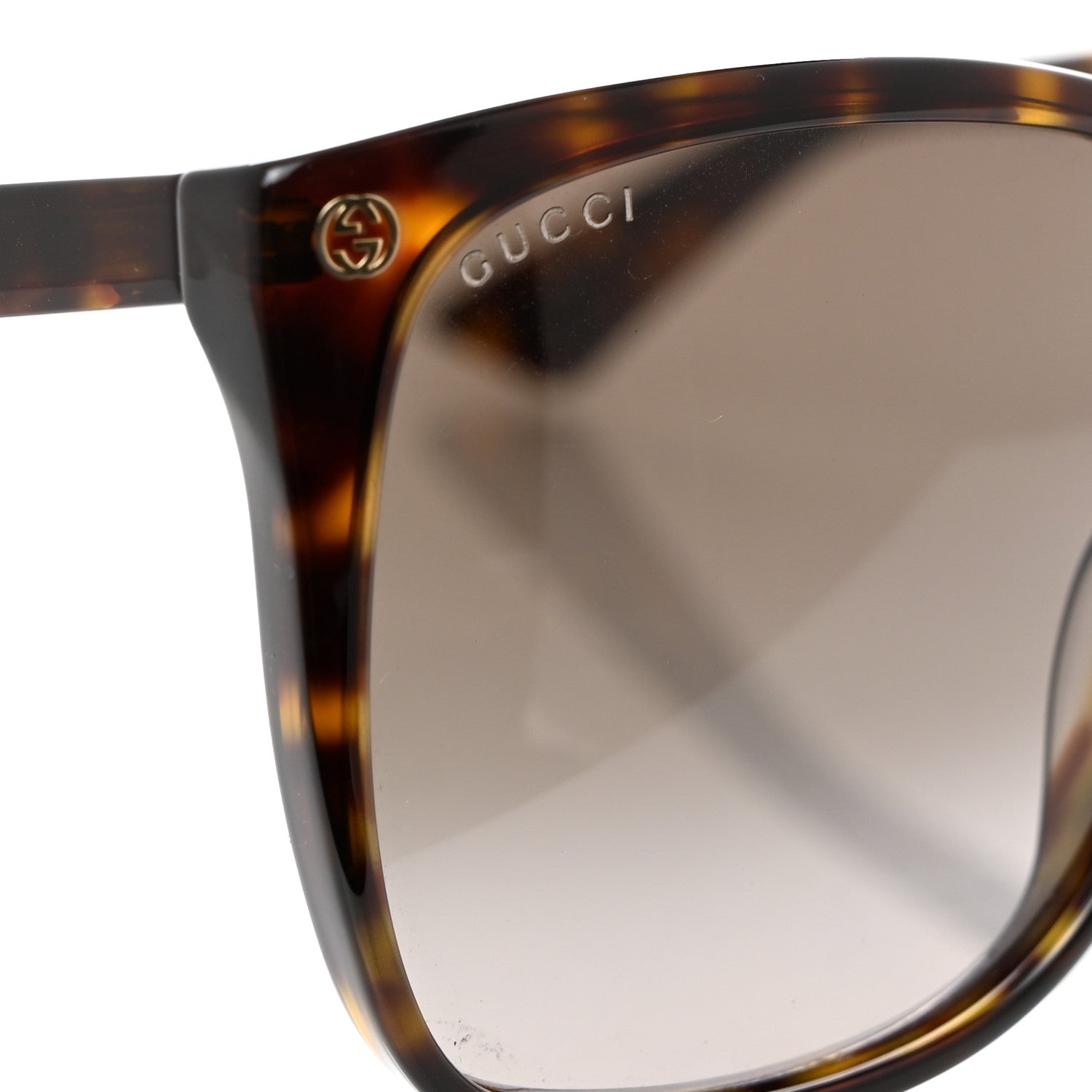 Gucci Acetate GG Sunglasses GG0022S Tortoise 7 of 8