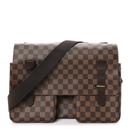 Louis Vuitton Damier Ebene Broadway Messenger Bag 1 of 9