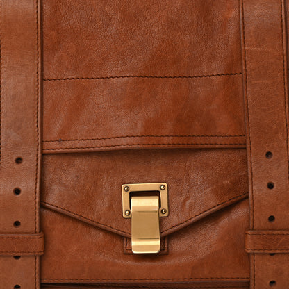 Proenza Schouler Lambskin Large PS1 Satchel Saddle 6 of 16