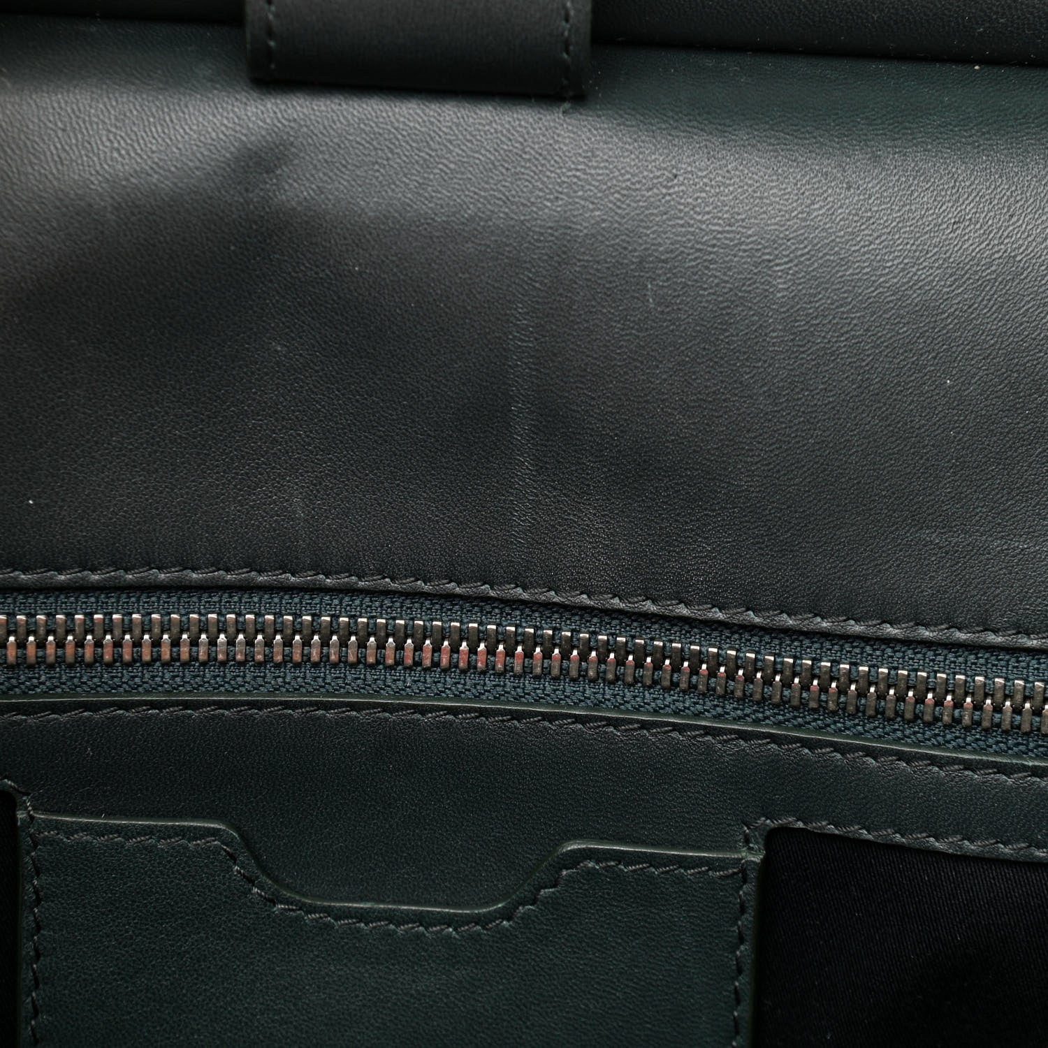 Dolce & Gabbana Lambskin Large Embroidered Laser Cut Miss Sicily Satchel Dark Green 9 of 13