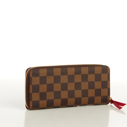 Louis Vuitton Damier Ebene Clemence Wallet 3 of 7