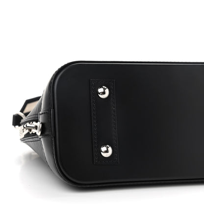Louis Vuitton Epi Jacquard Alma BB Black 7 of 8