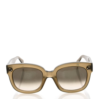 Celine Acetate New Audrey Sunglasses CL 41805/S Green 2 of 6