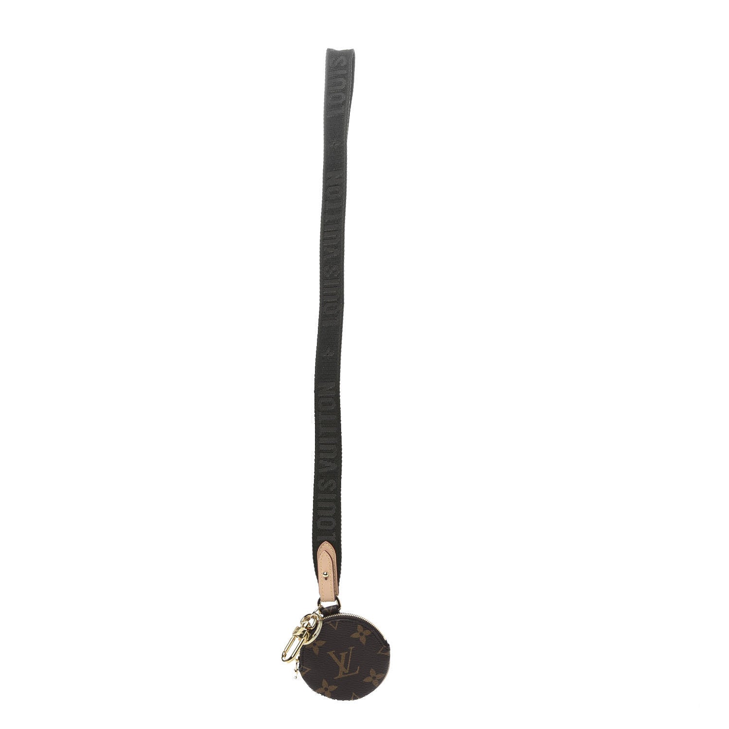 Louis Vuitton Monogram Multi Pochette Accessories Lanyard Key Holder Kaki 1 of 7
