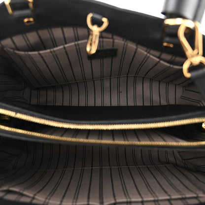 Louis Vuitton Empreinte Montaigne MM Black 5 of 11