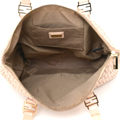 Fendi Zucchino Shopper Tote Pink 5 of 9