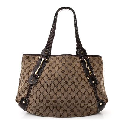 Gucci Monogram Medium Pelham Shoulder Bag Dark Brown 1 of 11