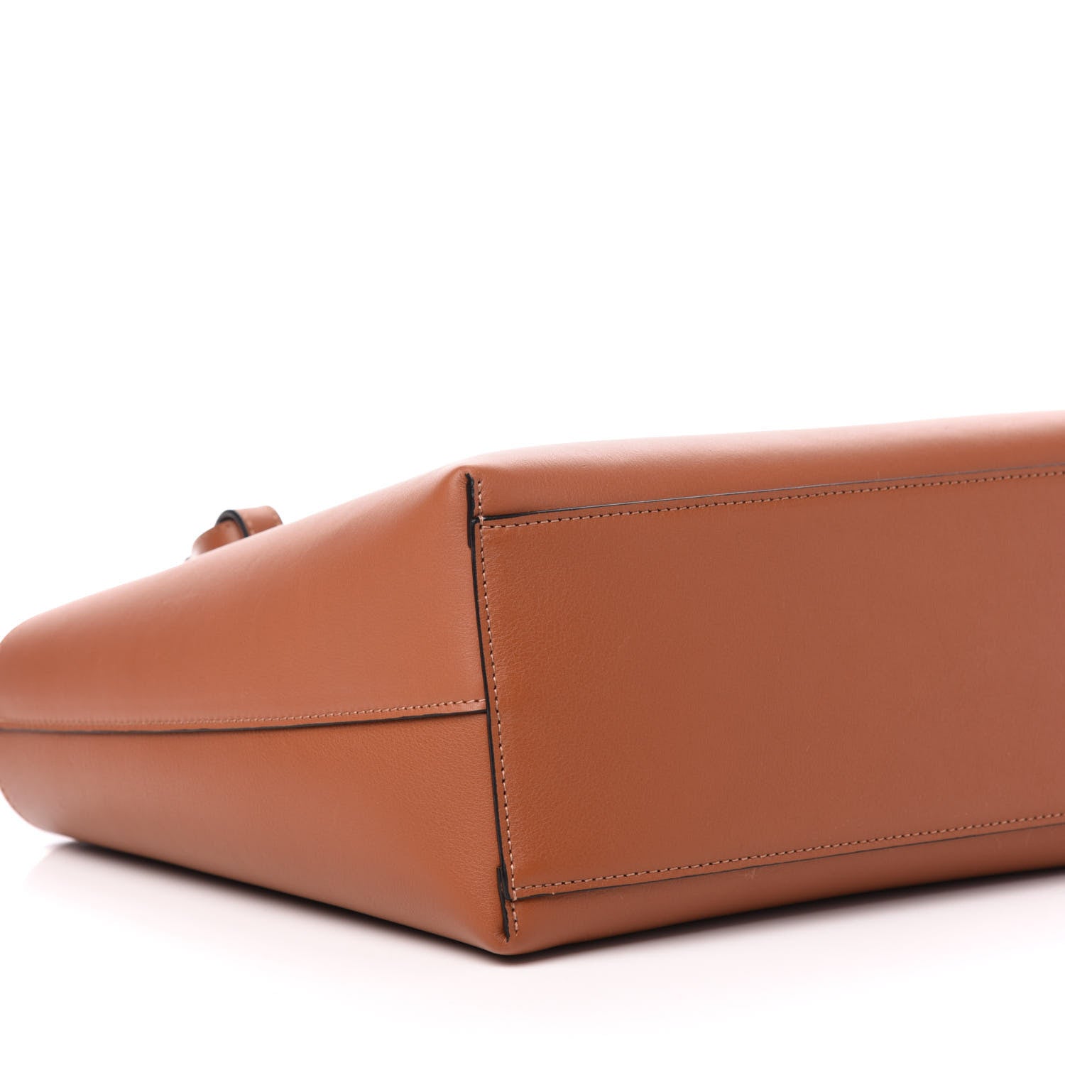 Loewe Smooth Calfskin Small Anagram Tote Tan 7 of 10