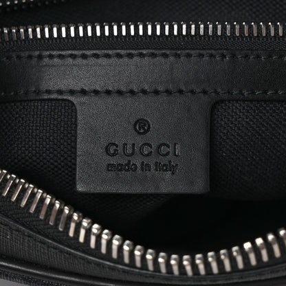 Gucci Soft GG Supreme Monogram Web Belt Bag Black Grey 6 of 9