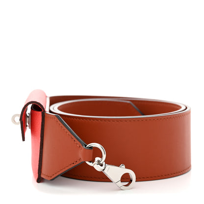 Hermes Swift Epsom Pocket Kelly Shoulder Strap Terre Battue Capucine 1 of 5
