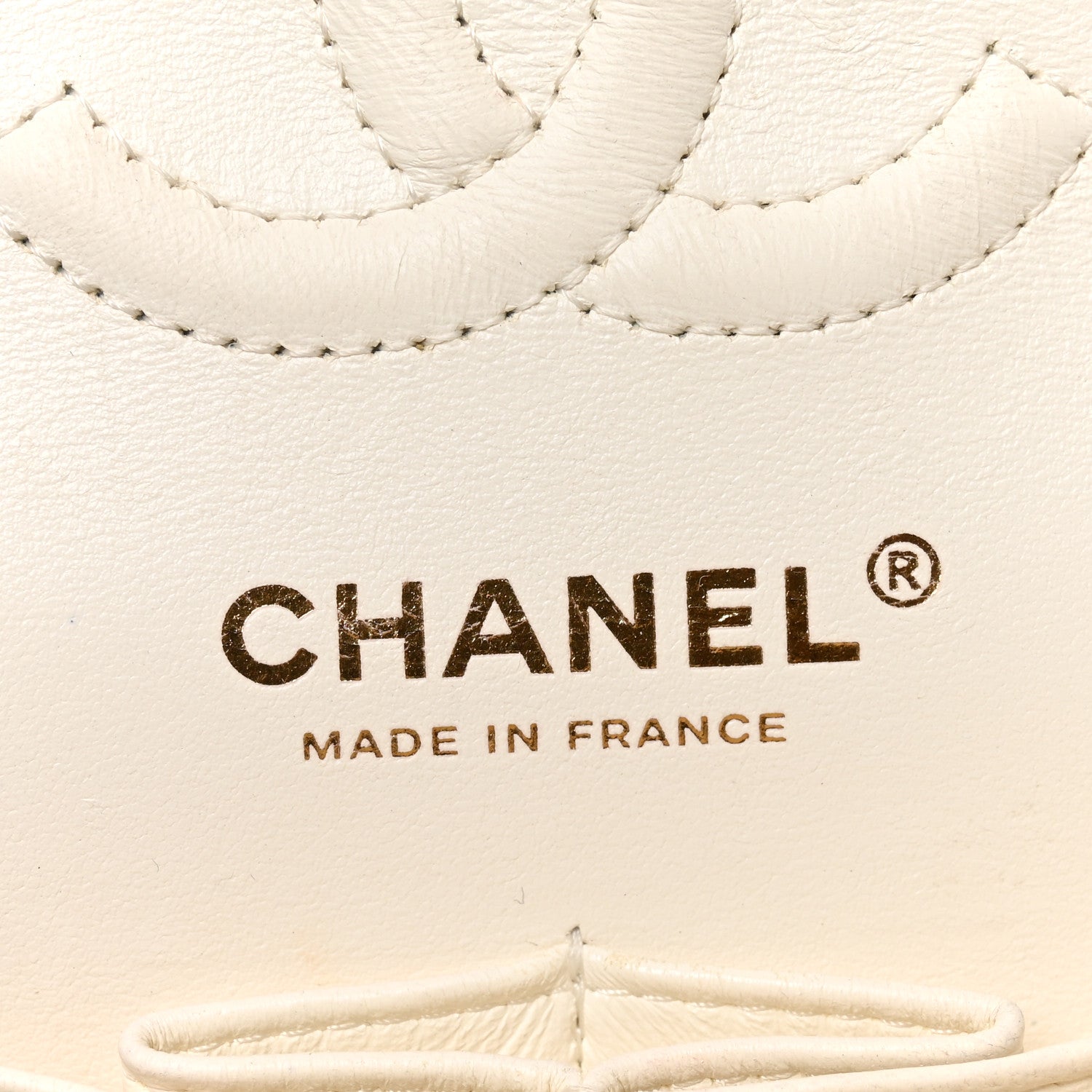 Chanel Caviar Quilted Small Double Flap White 5 of 10
