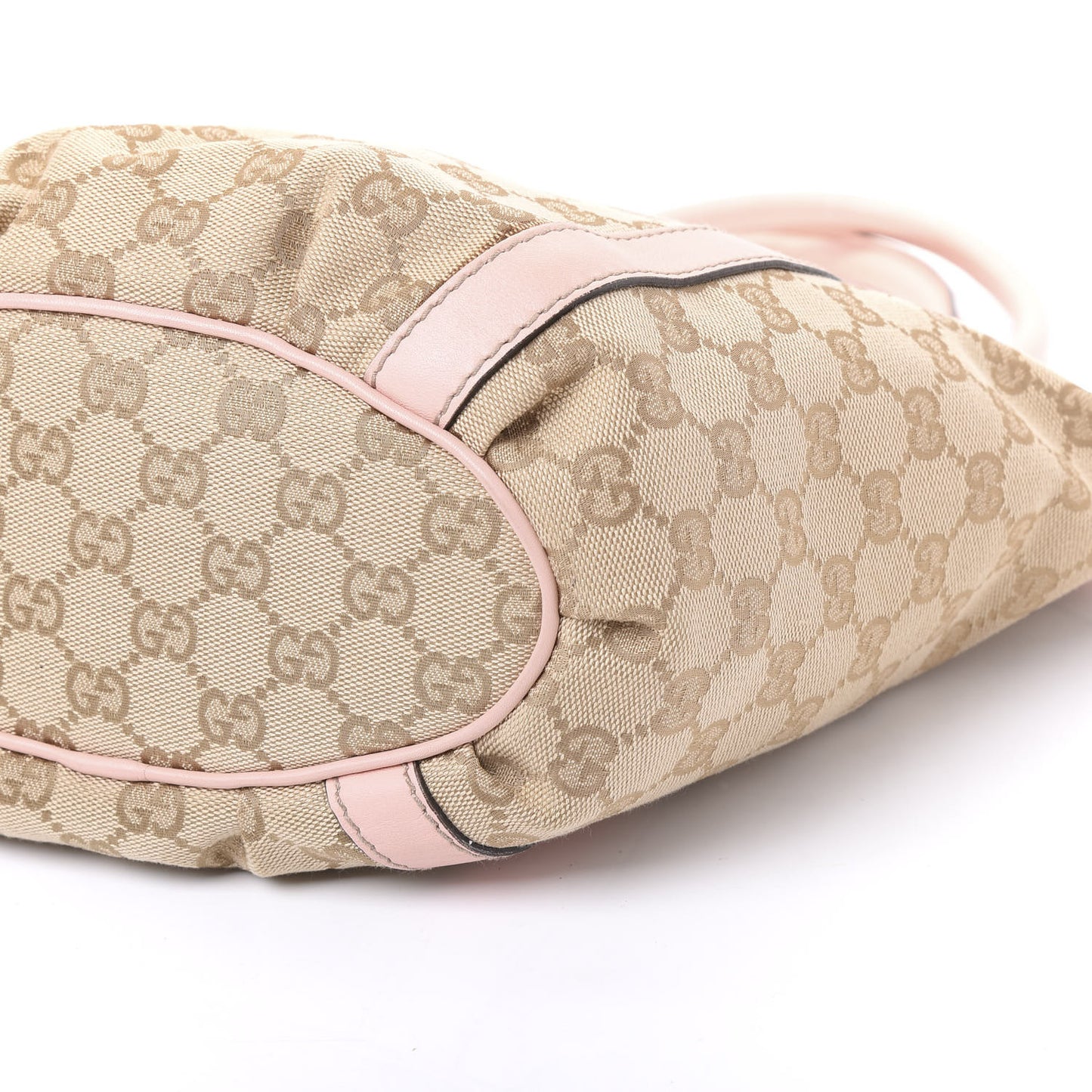 Monogram Small Gold D Ring Tote Pink