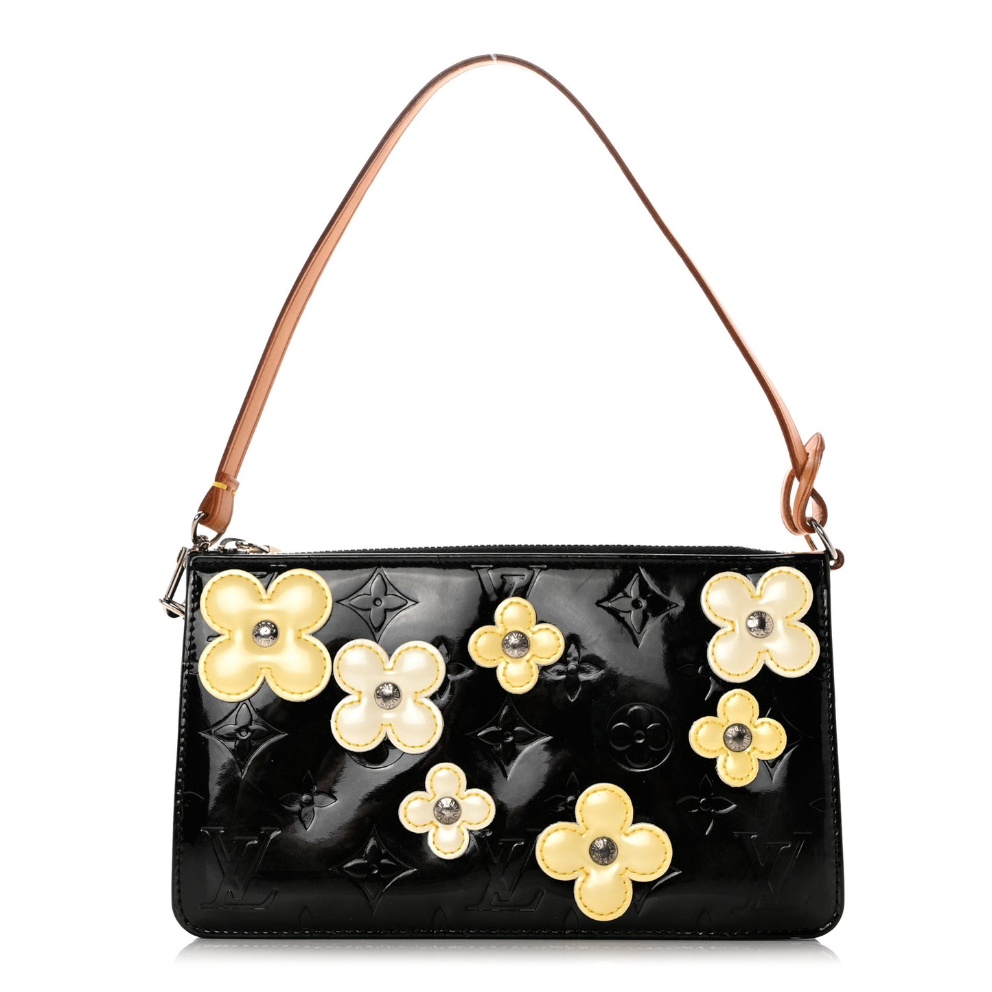Vernis Lexington Fleurs Pochette Black