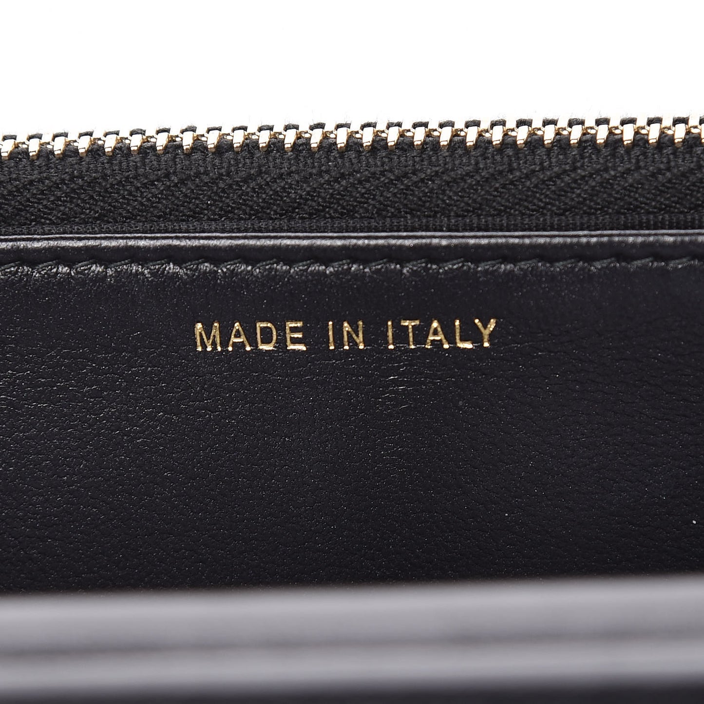 Metallic Lizard Golden Class Wallet on Chain WOC Black