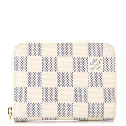 Louis Vuitton Damier Azur Zippy Coin Purse 1 of 8