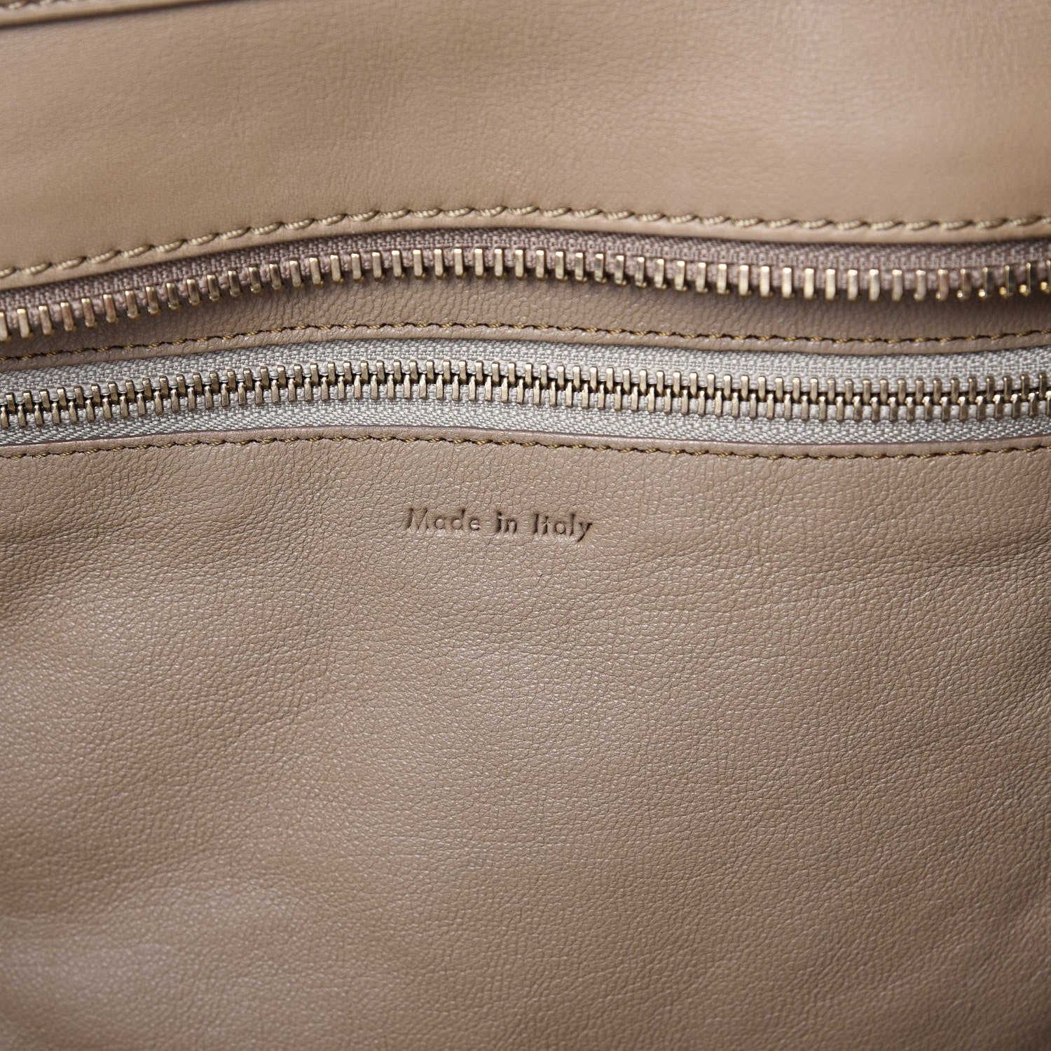 Celine Smooth Calfskin Mini Luggage Dune 8 of 12