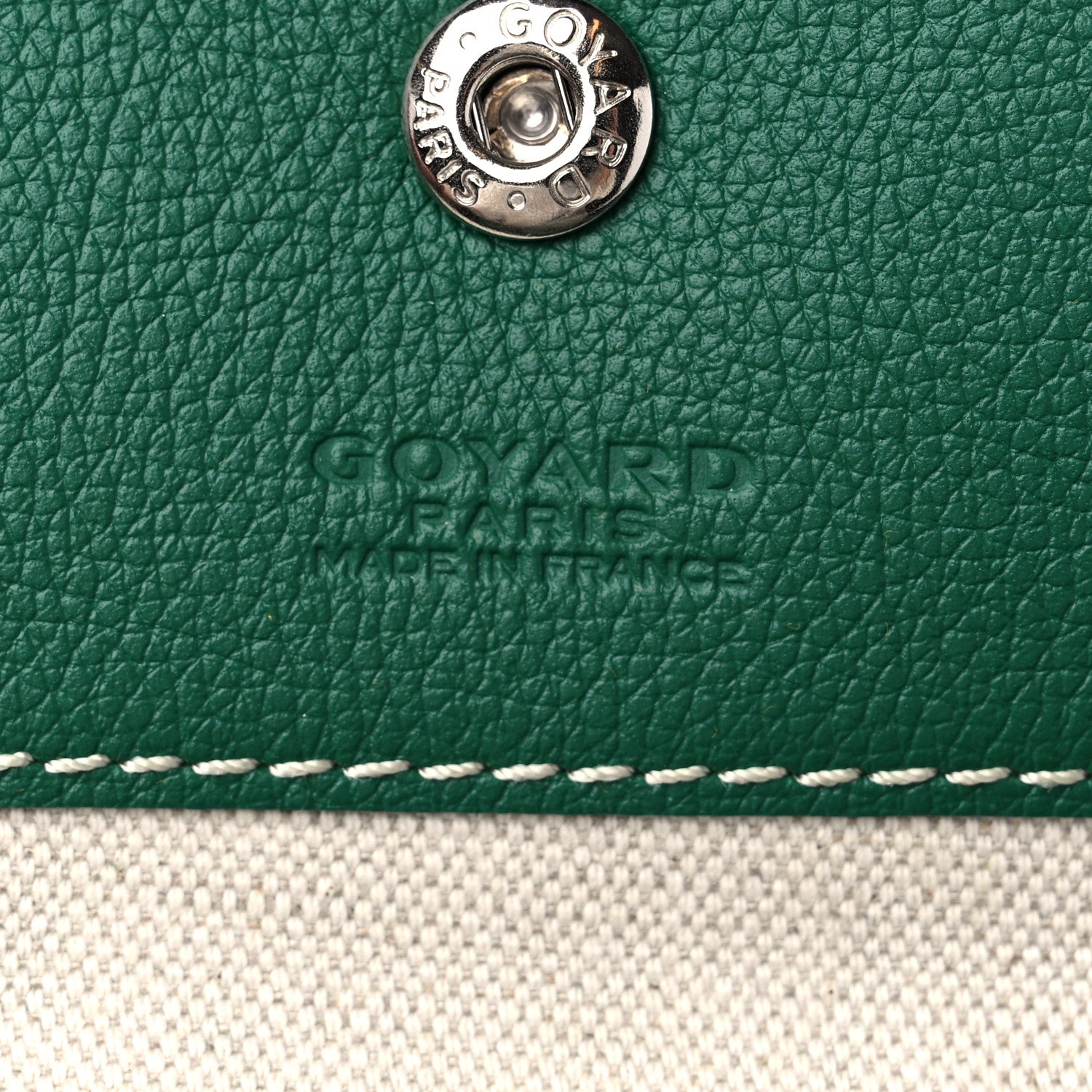 Goyard Goyardine Saint Louis PM Green 7 of 10