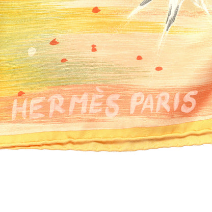 Hermes Silk Feux Du Ciel Scarf 90 2 of 5