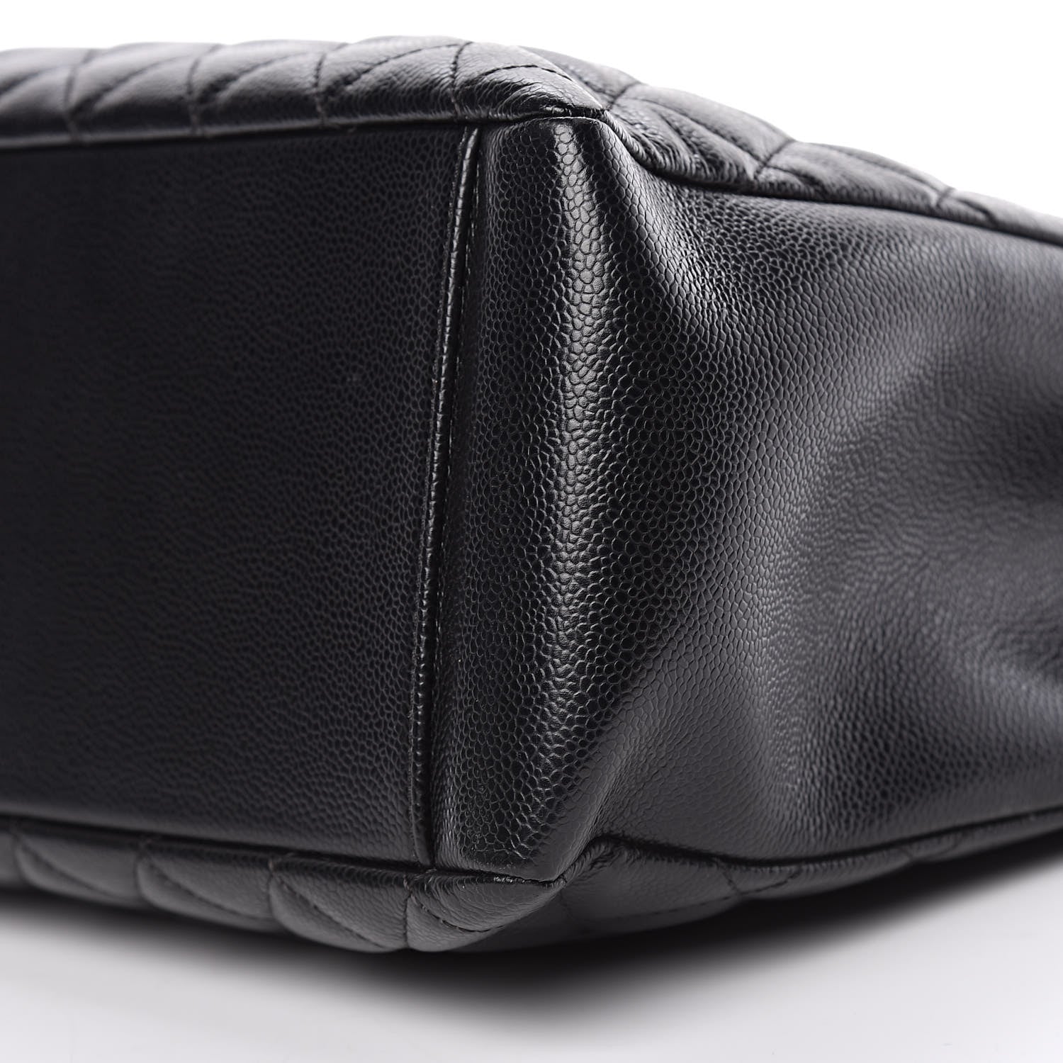 Chanel Caviar Quilted Grand Shopping Tote GST Black 9 of 9