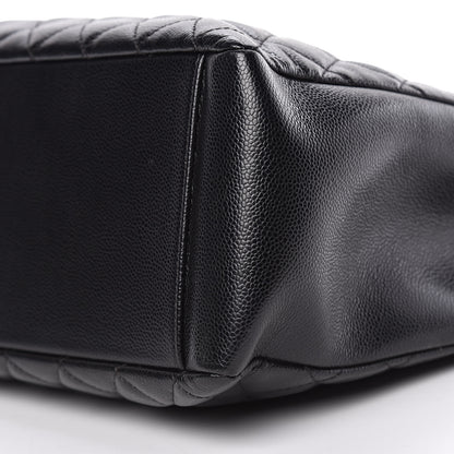 Chanel Caviar Quilted Grand Shopping Tote GST Black 9 of 9