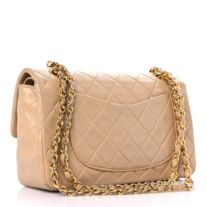 Chanel Lambskin Quilted Small Double Flap Beige 3 of 23