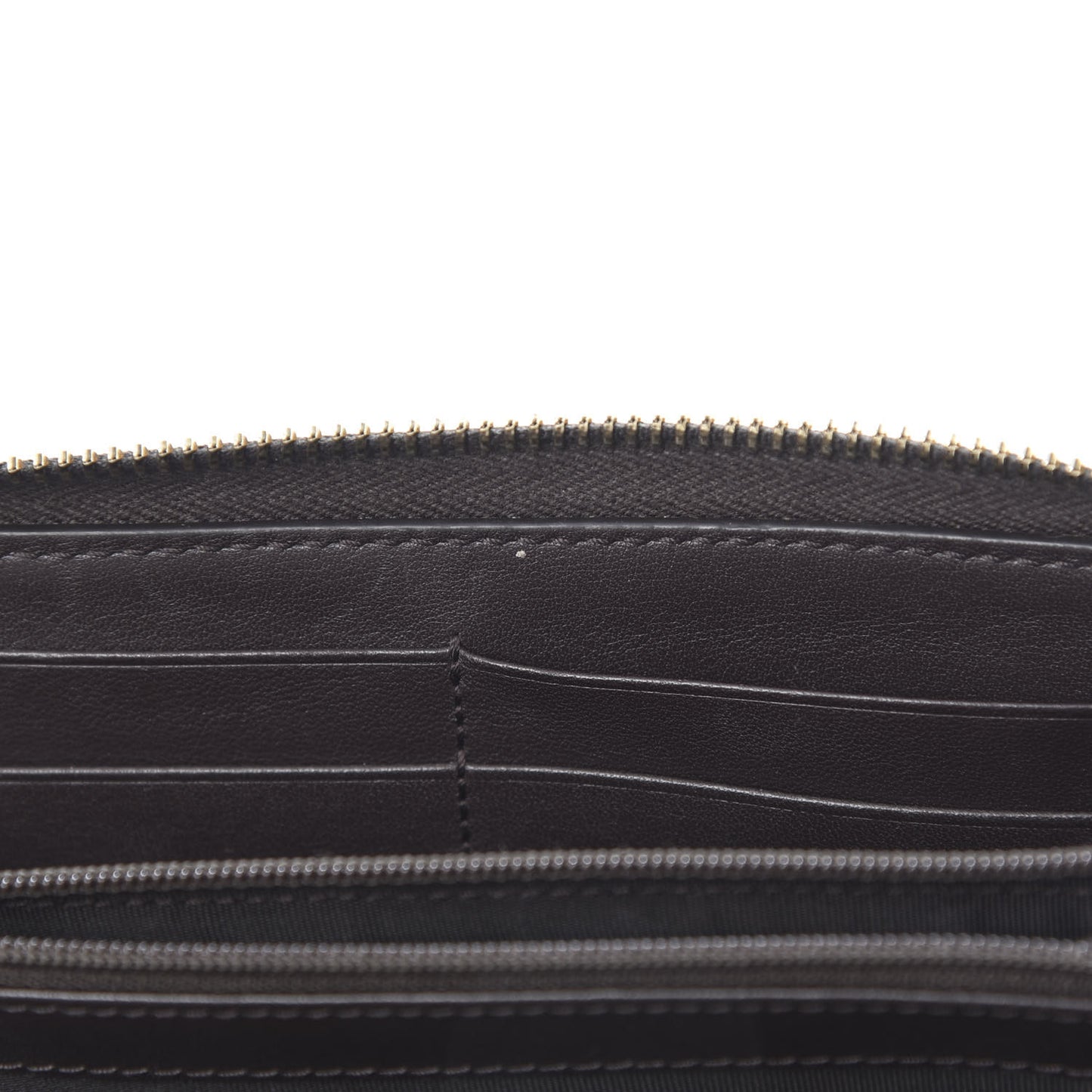 Monogram Margaux Calfskin Sukey Zip Around Wallet Beige Ebony Cocoa