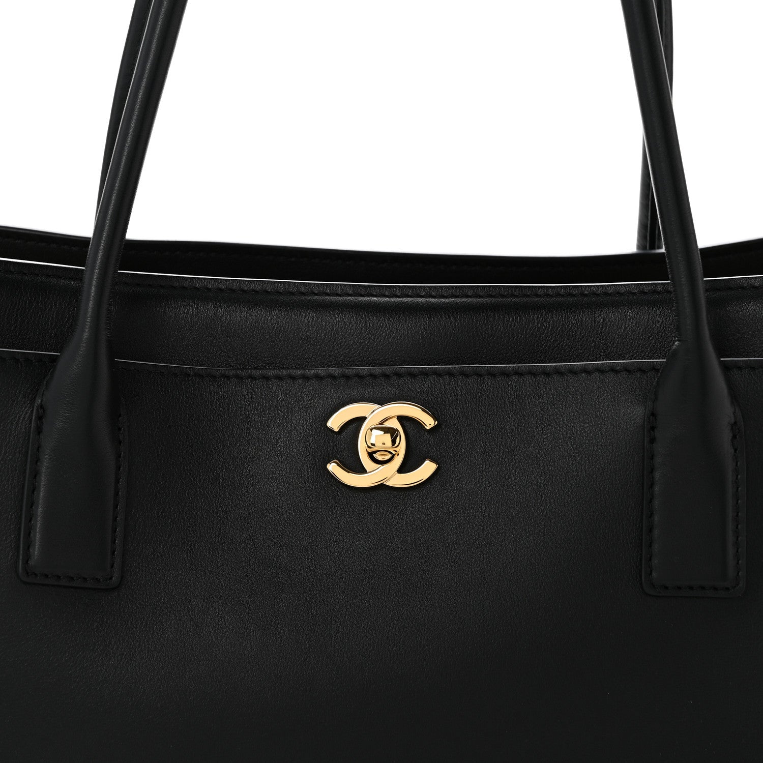 Chanel Calfskin Archetype Small Shopping Tote Black 8 of 14