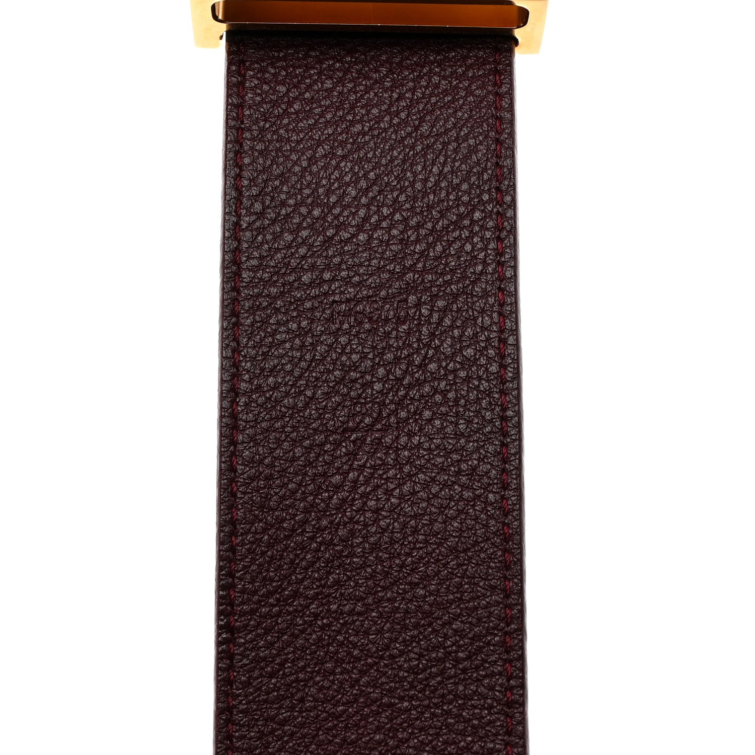 Louis Vuitton Vernis LV Facettes Belt 80 32 Rouge Fauviste 5 of 7