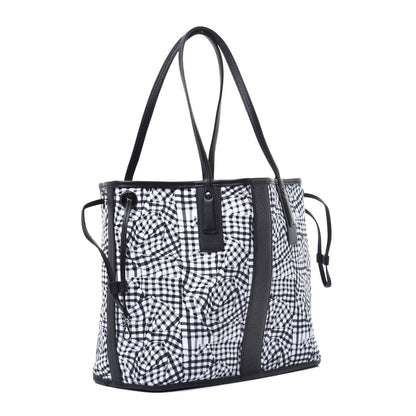 MCM Visetos Medium Liz Reversible Shopper Tote Black 5 of 14