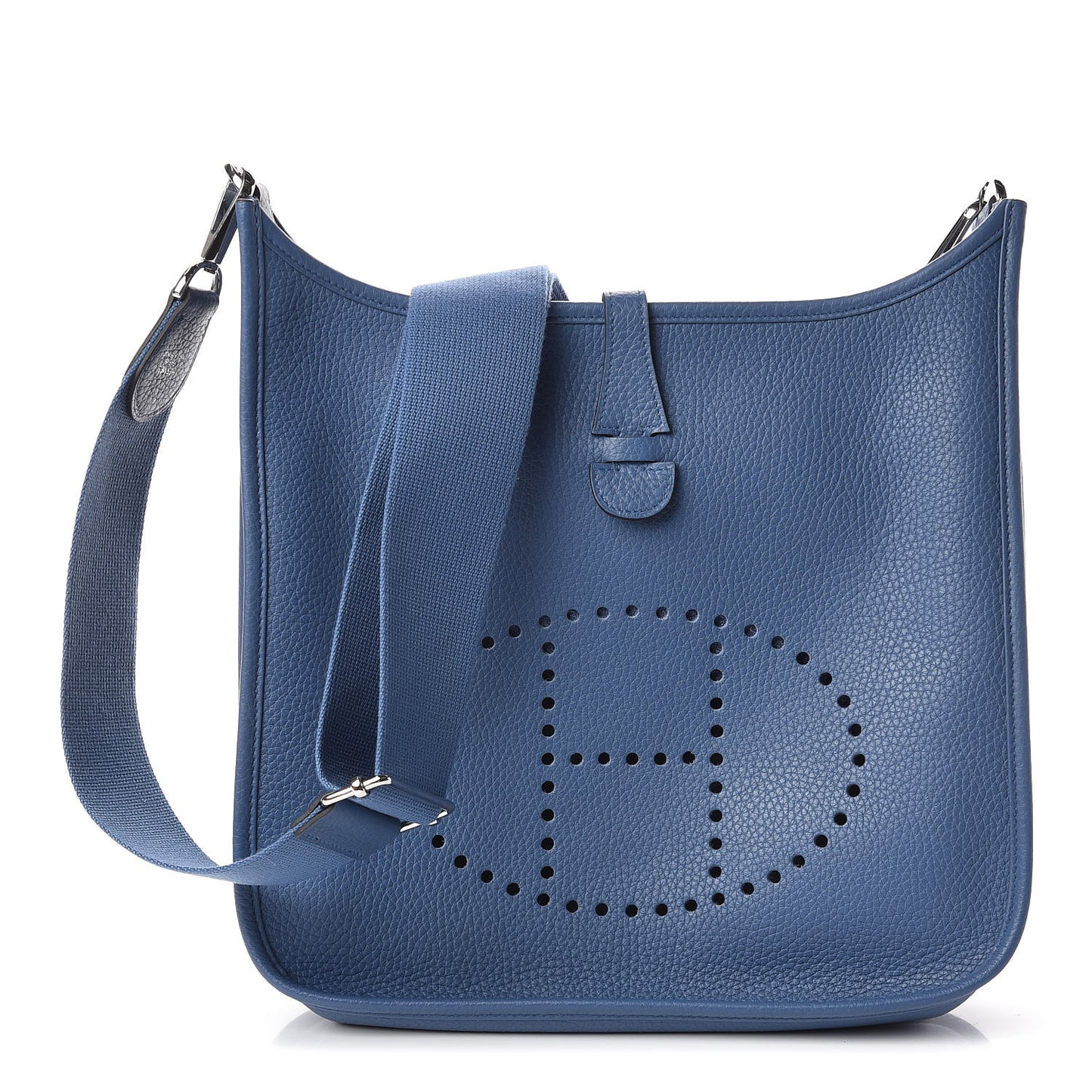 Taurillon Clemence Evelyne III PM Bleu Agate