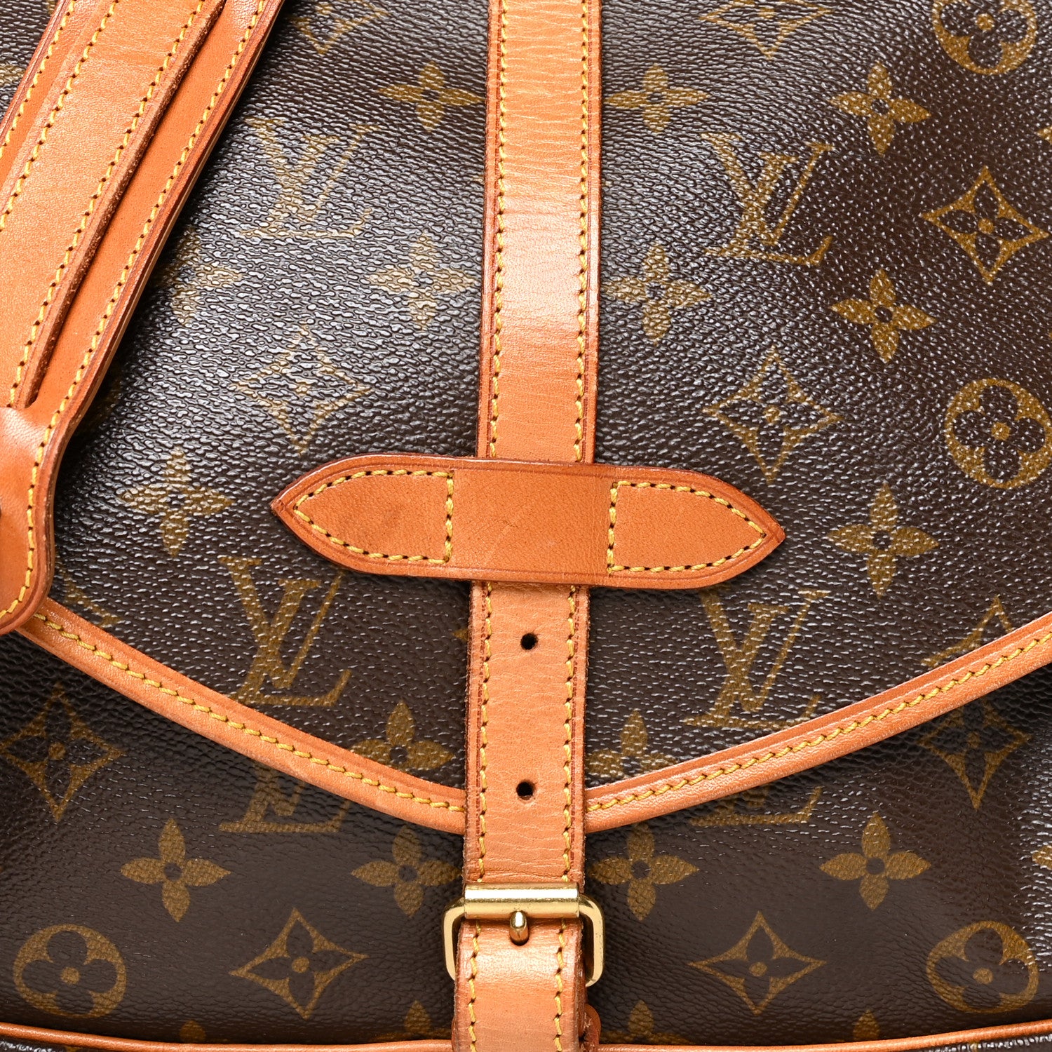 Louis Vuitton Monogram Saumur 30 7 of 10