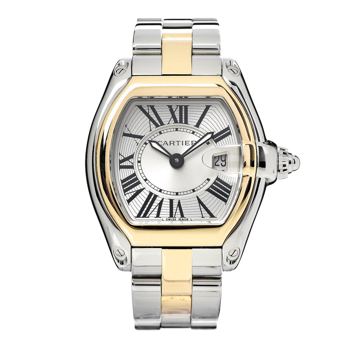 Stainless Steel 18K Yellow Gold 31mm Roadster Quartz Watch
