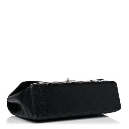 Chanel Caviar Quilted Maxi Single Flap Black 4 of 16
