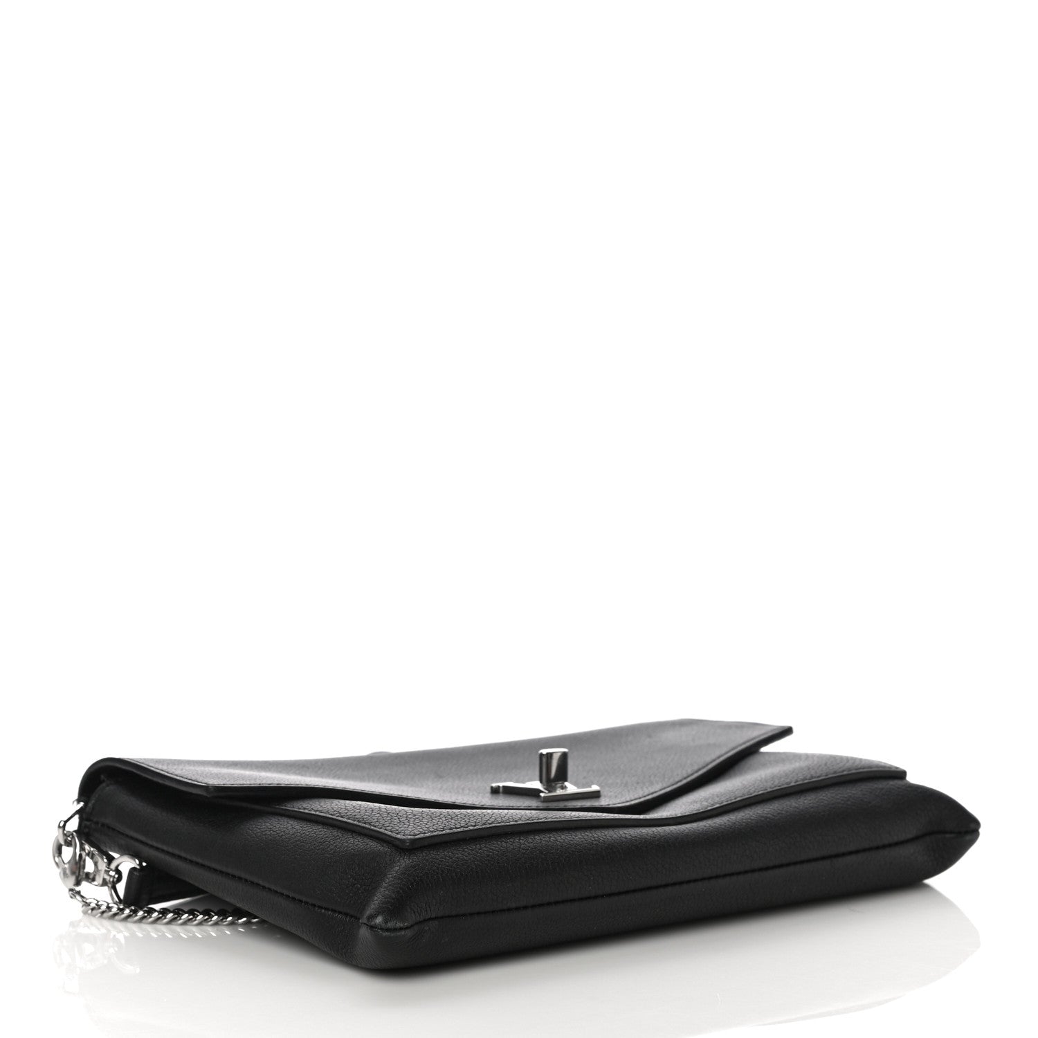 Louis Vuitton Soft Calfskin My Lockme Pochette Black 4 of 14