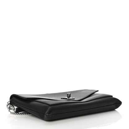 Louis Vuitton Soft Calfskin My Lockme Pochette Black 4 of 14