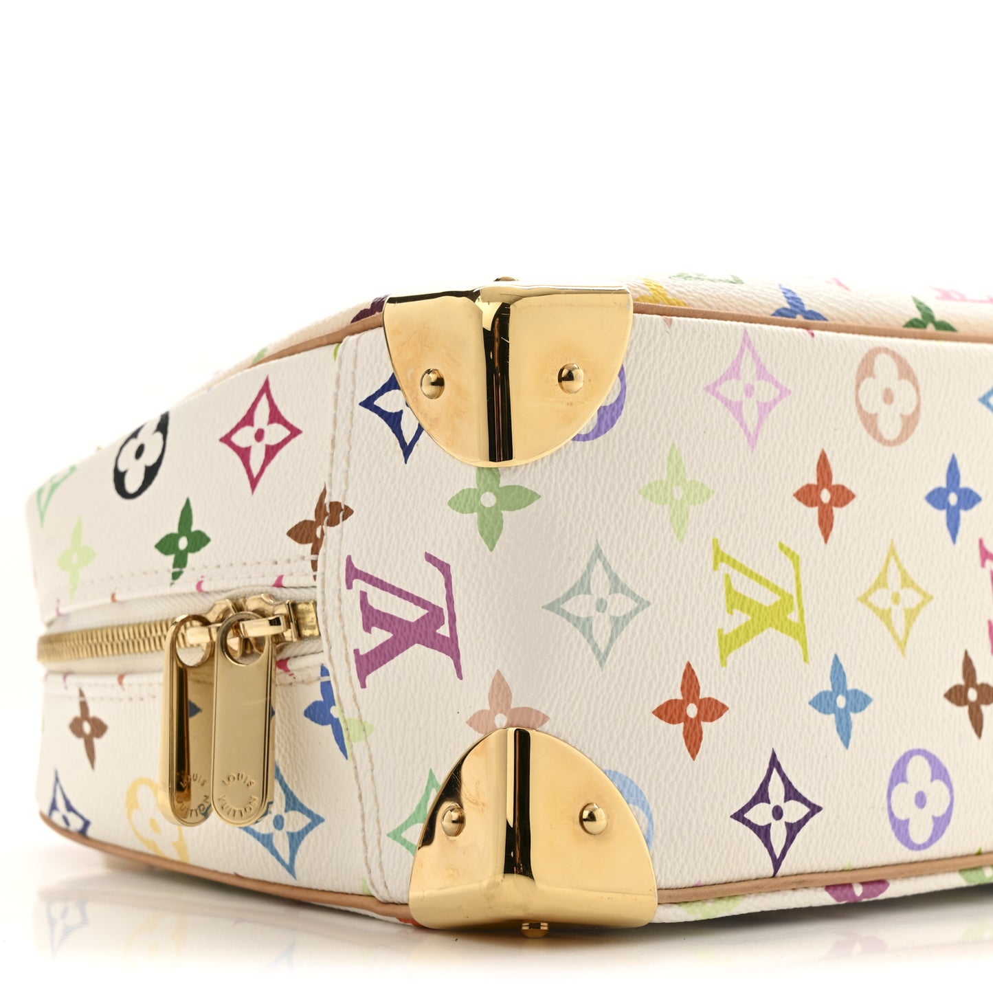 Monogram Multicolor Trouville White