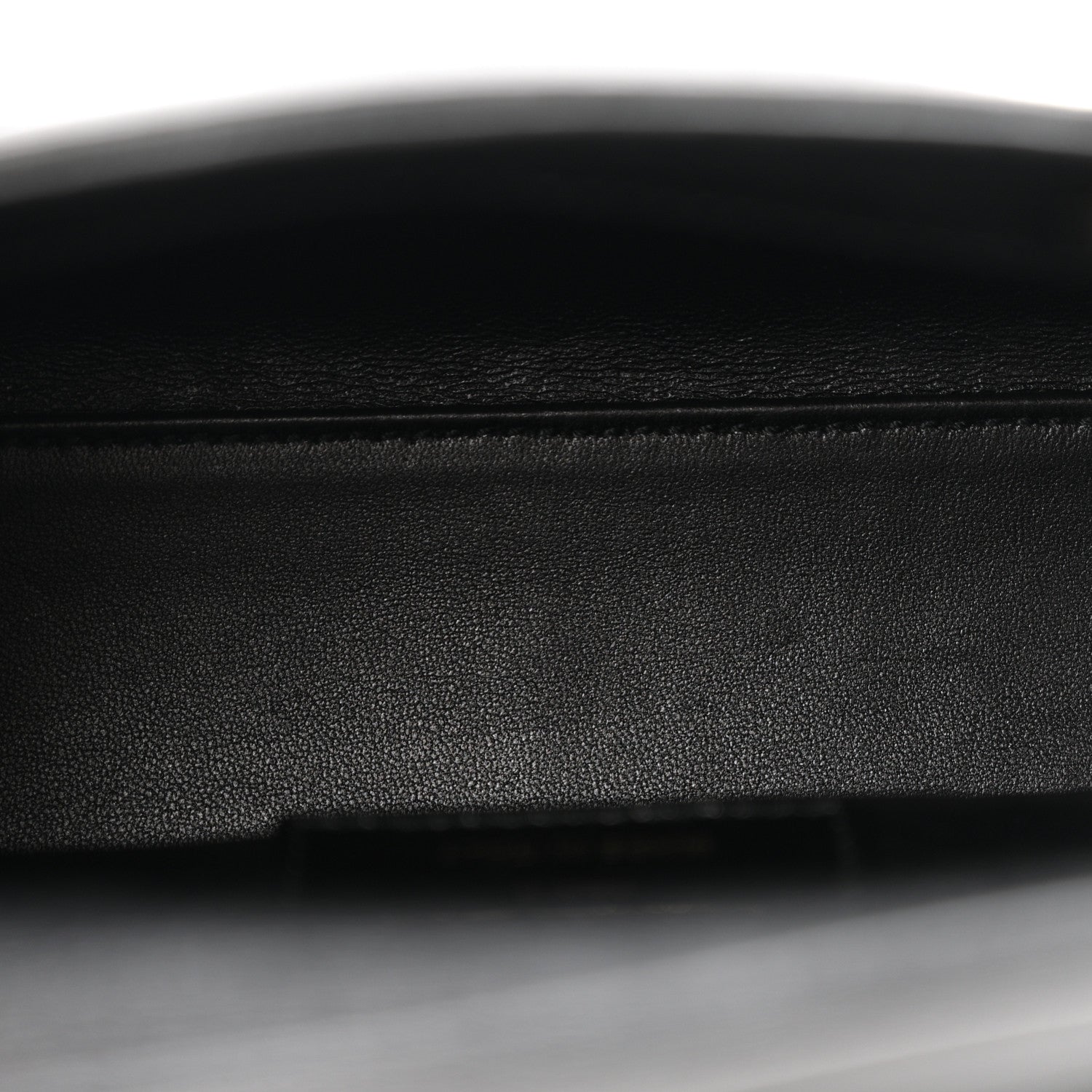Christian Dior Calfskin Beaded Mini Lady Dior Black 5 of 13