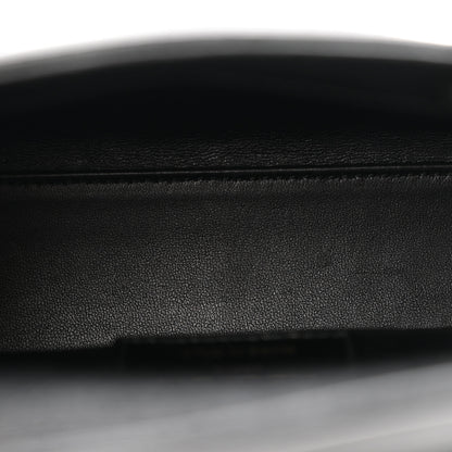Christian Dior Calfskin Beaded Mini Lady Dior Black 5 of 13