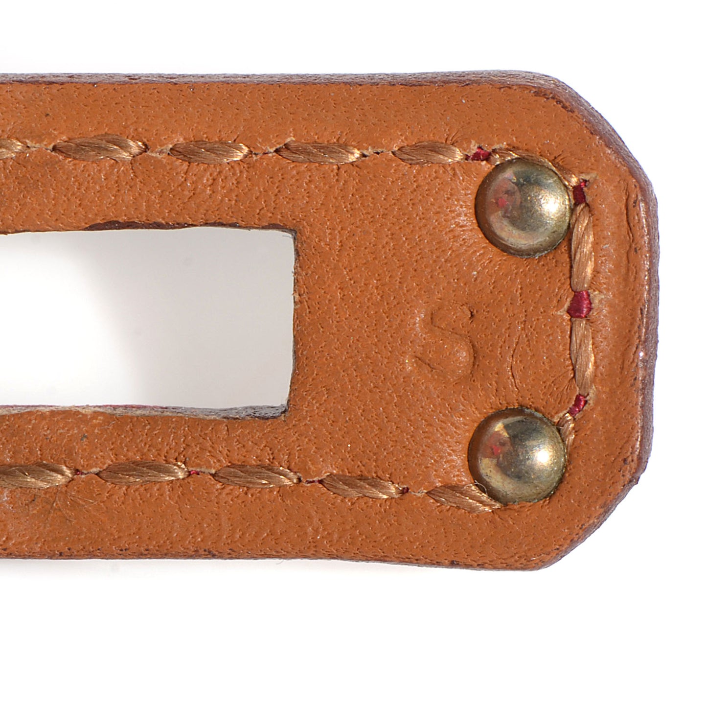 Tadelakt Kelly Double Tour Bracelet Small Rubis