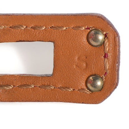 Hermes Tadelakt Kelly Double Tour Bracelet Small Rubis 5 of 7