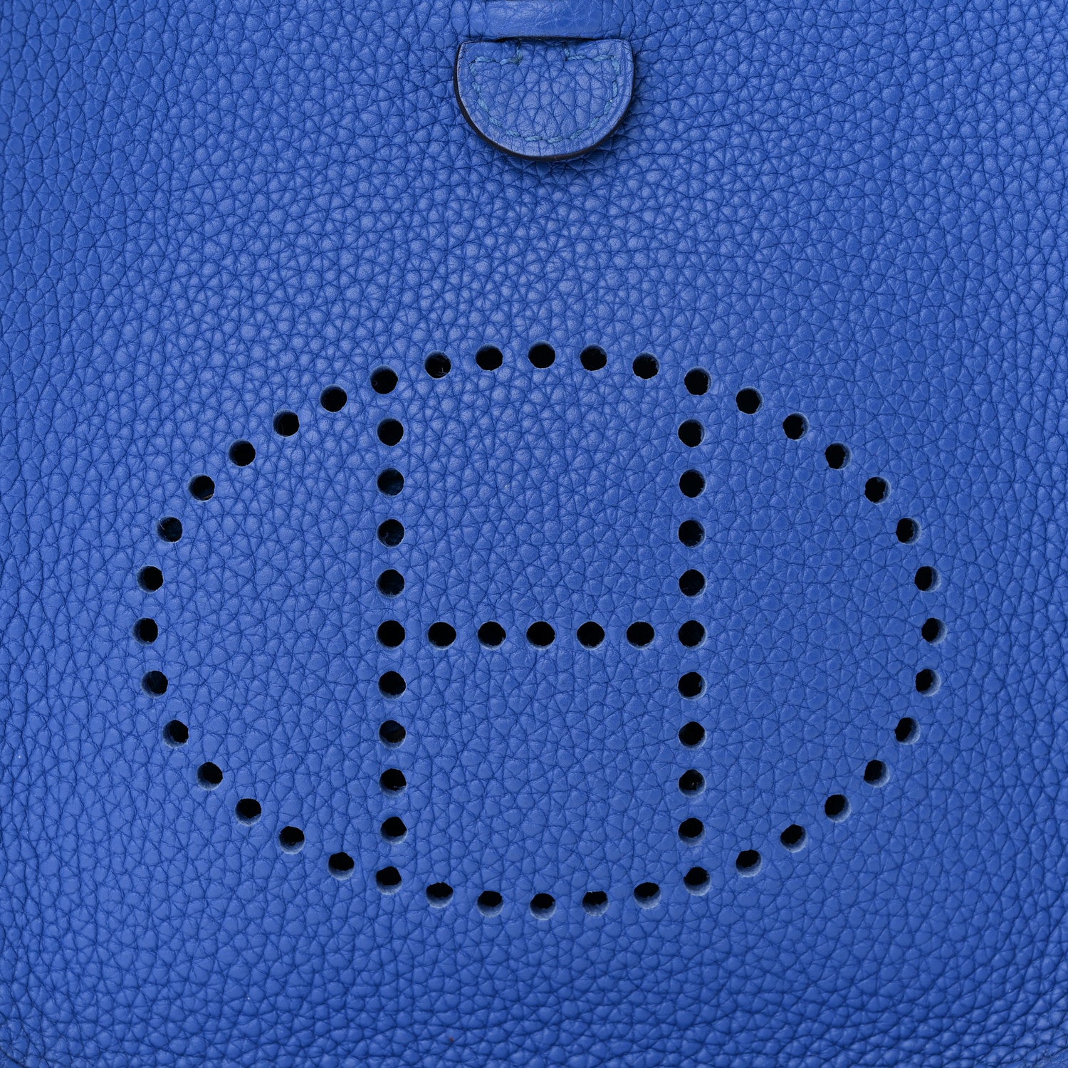 Hermes Taurillon Clemence Evelyne TPM Bleu Zellige 8 of 11